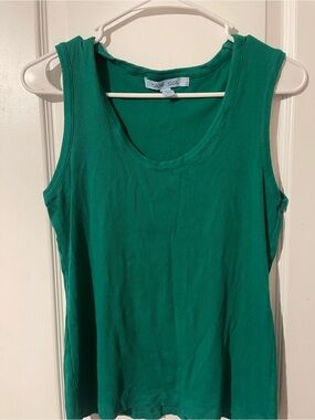Blue Sol Women's Emerald Ribbed Scoop Neck Tank